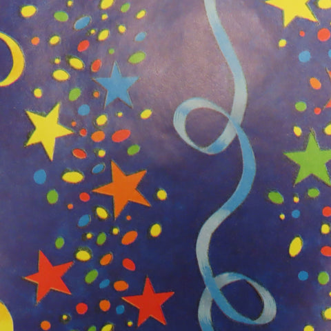 Stars & Streamers Wrapping Paper