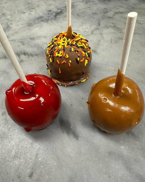 Decorate Your Own Chocolate Covered Caramel Apple