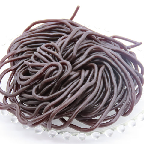 Black Licorice Laces Tucks Candy Facotry