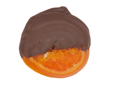 Chocolate Dipped Orange Slice