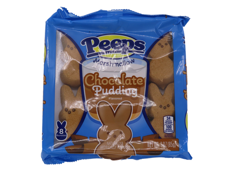 Chocolate Pudding Bunny Peeps