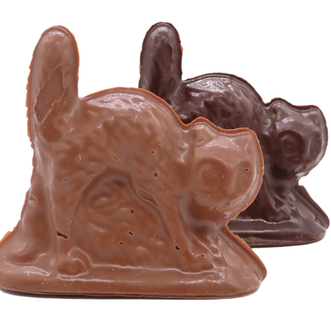 Chocolate Halloween Cat Tucks Candy Factory