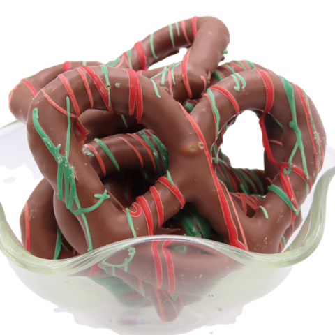 Christmas Chocolate Covered TwistPretzelsTucksCandyFactory