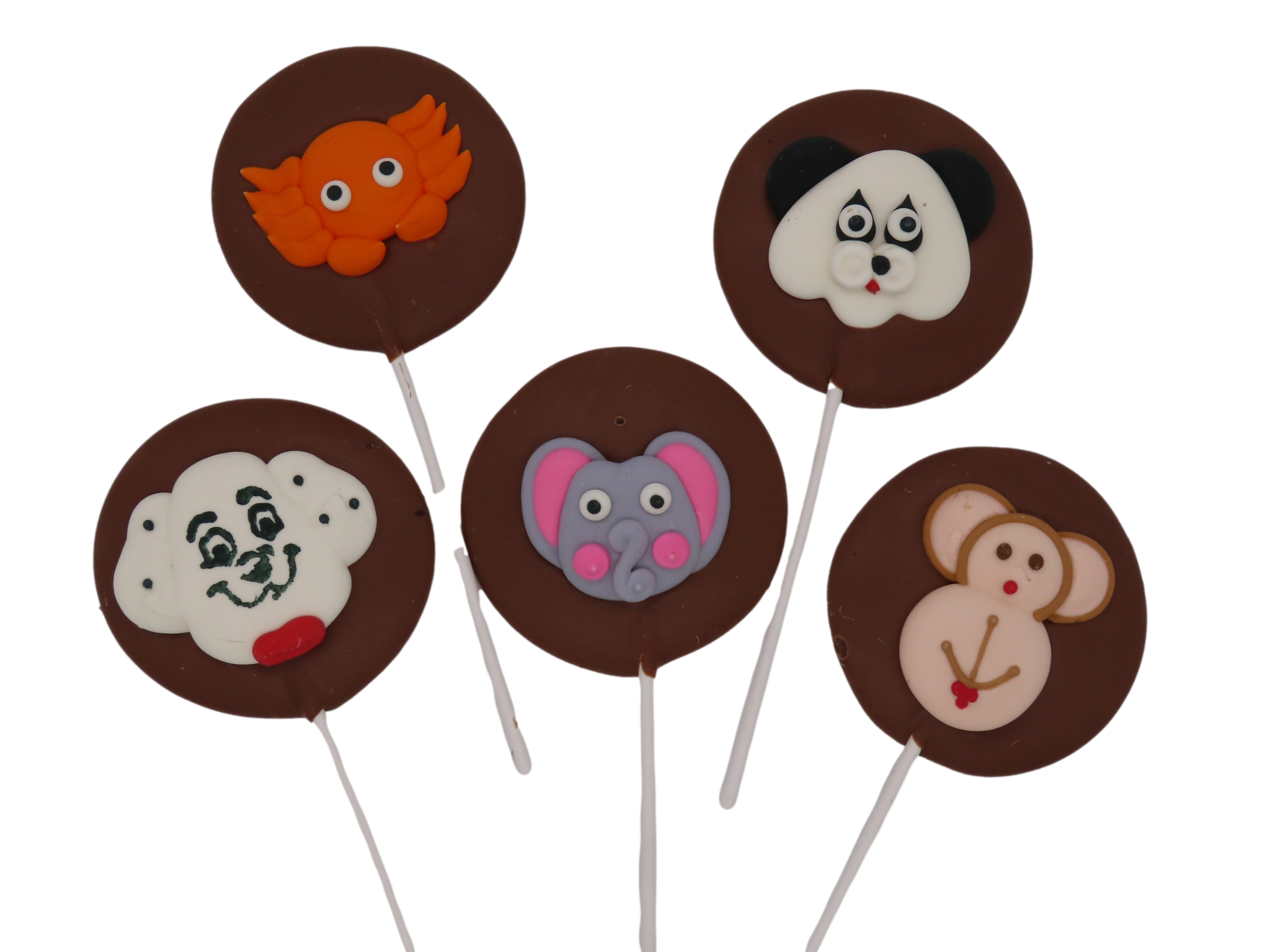 Cookie Face Pops
