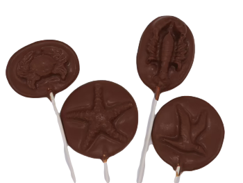 Milk Chocolate Seaside Pops