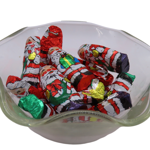 Milk Chocolate Mini Foil Santas Tucks Candy Factory