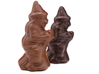 Small Chocolate Witch